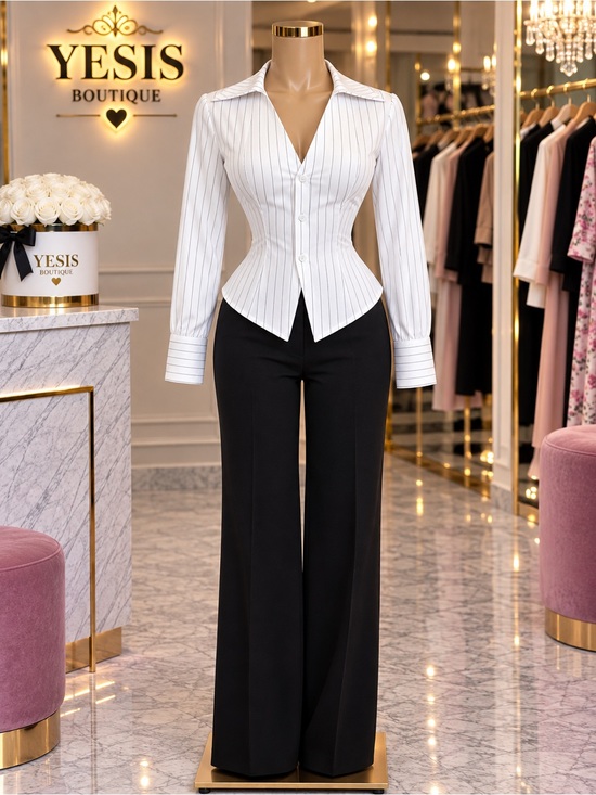 Tops - Boss lady blouse
